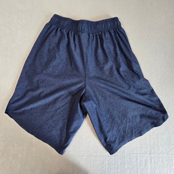 Under Amour Men's Blue Workout Shorts with Pockets Mesh Leg Trim Size Small - Picture 2 of 9